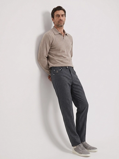 джемпер поло Brunello Cucinelli M22203805
