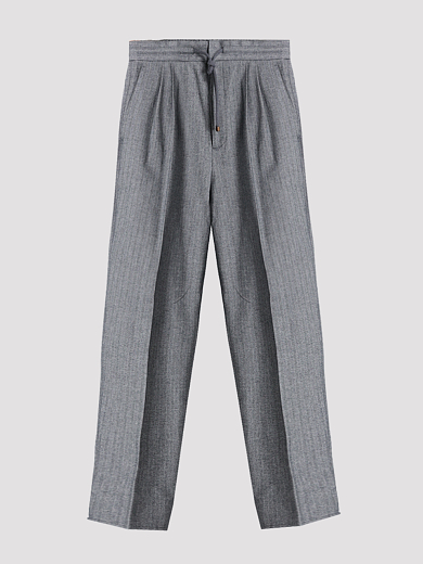 брюки на кулисе Brunello Cucinelli ME264E1710