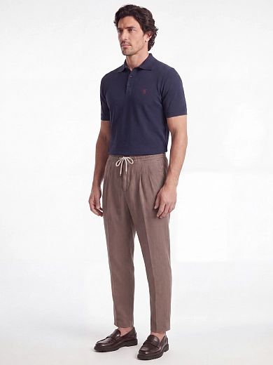 брюки на кулисе Brunello Cucinelli MH255E1710
