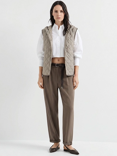 жилет утепленный Brunello Cucinelli MR4057999