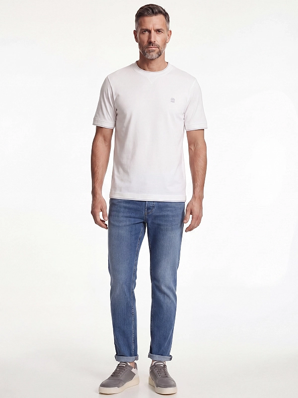 футболка Brunello Cucinelli M0B137451G цвет молочный