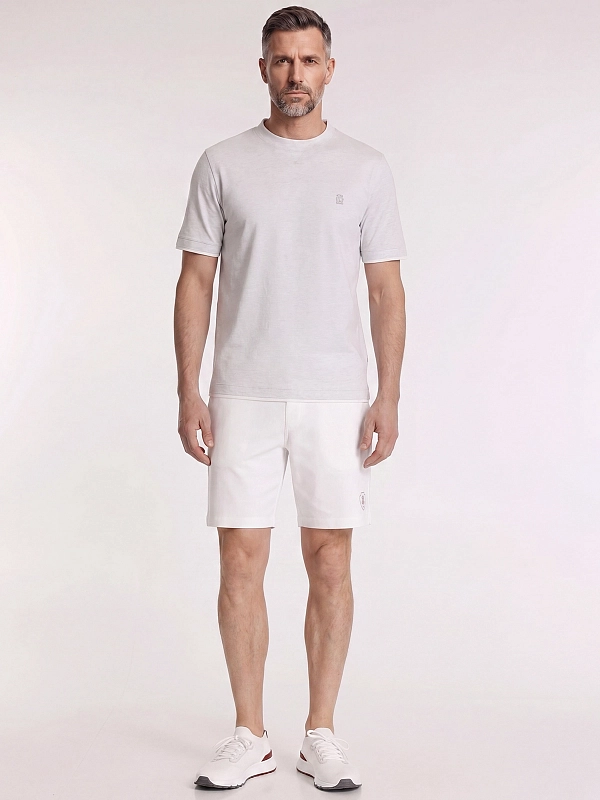 футболка Brunello Cucinelli M0B137451G цвет жемчужный