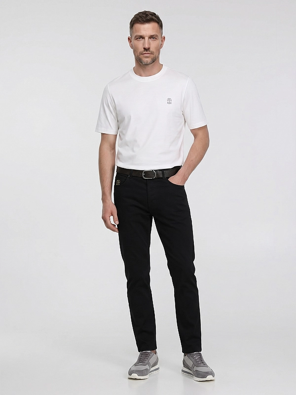 футболка Brunello Cucinelli M0B138440 цвет белый