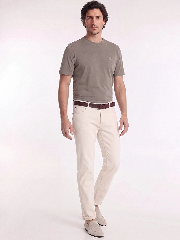 футболка Brunello Cucinelli M0B138440 цвет хаки