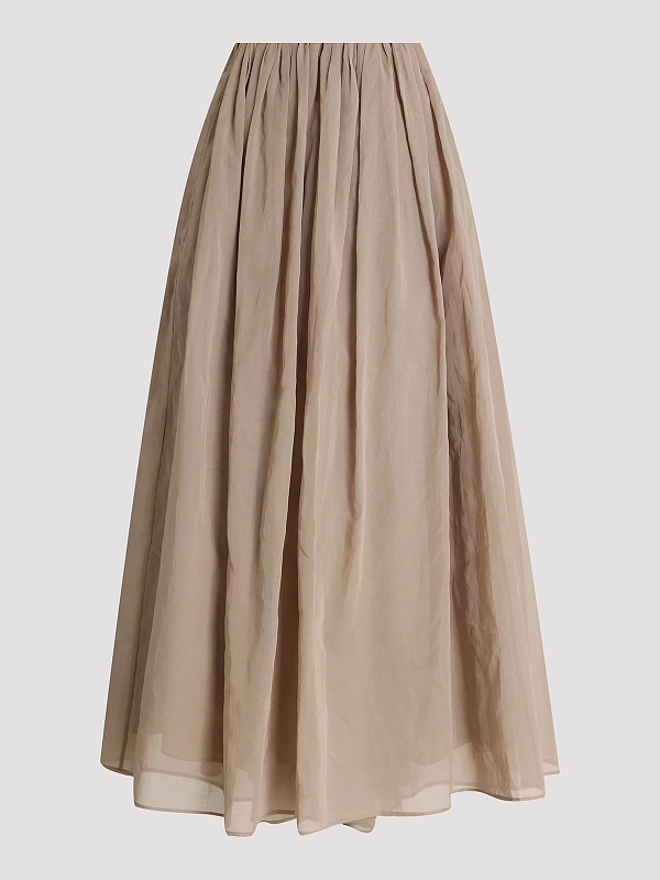 юбка Brunello Cucinelli M0F91G3967 цвет светло-бежевый