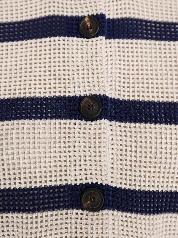 кардиган Brunello Cucinelli M19225716 цвет белый, синий