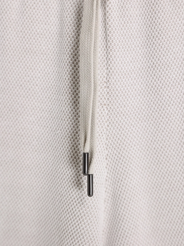 брюки трикотажные Brunello Cucinelli M19255879 цвет жемчужный