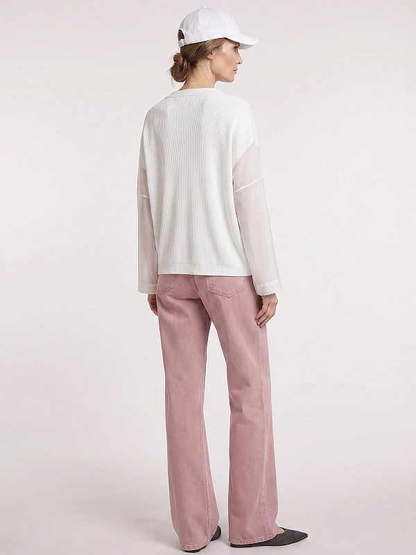 кардиган Brunello Cucinelli M19259516 цвет белый