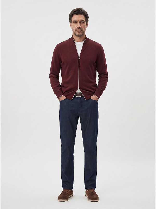 кардиган Brunello Cucinelli M2200106 цвет бордовый