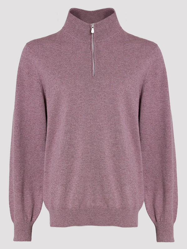 джемпер поло Brunello Cucinelli M2200124 цвет темно-ягодный