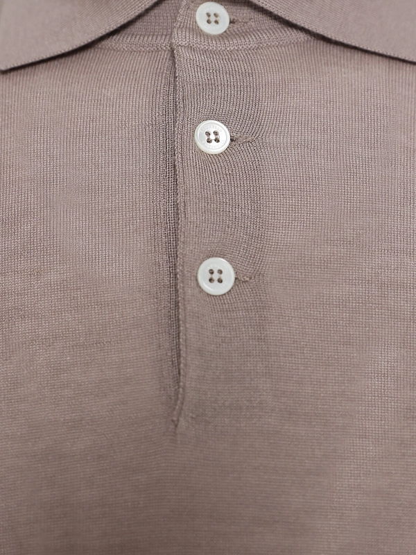 джемпер поло Brunello Cucinelli M2300295 цвет холодный бежевый