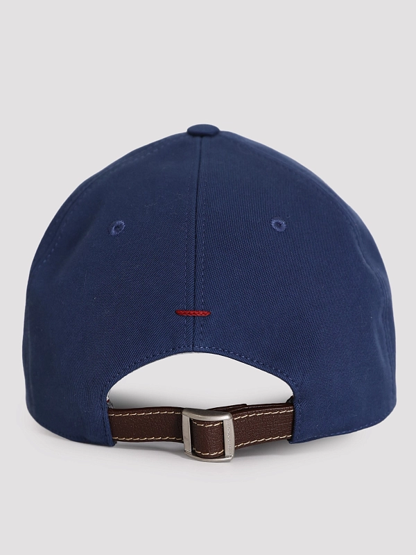 бейсболка Brunello Cucinelli M252D9850 цвет синий