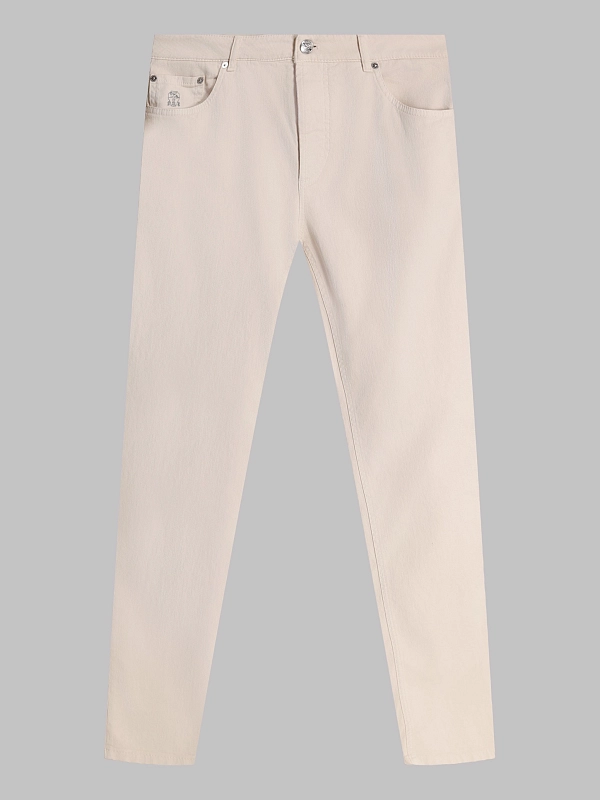джинсы Brunello Cucinelli M277PB3210 цвет молочный