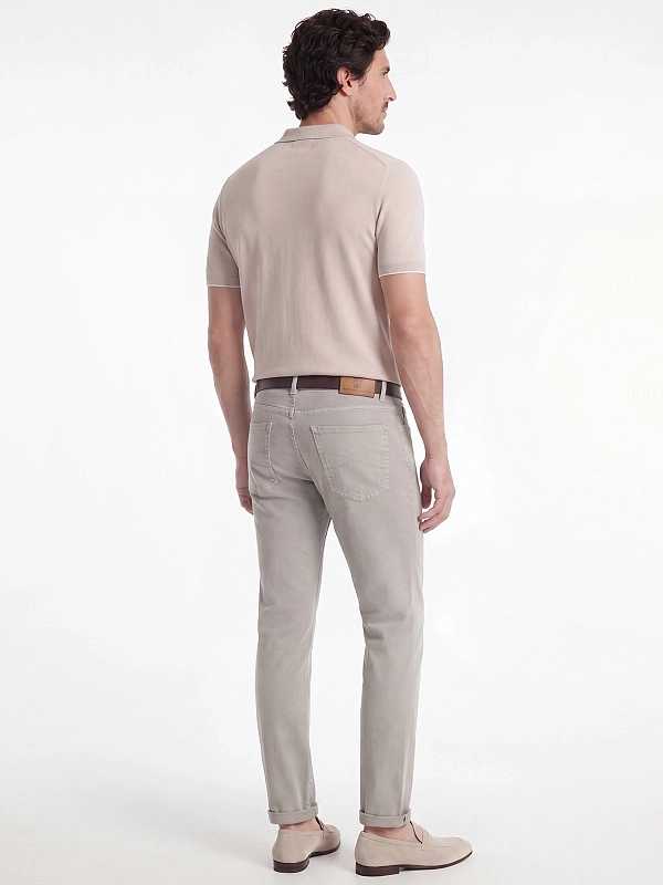 джинсы Brunello Cucinelli M277PB3210 цвет хаки