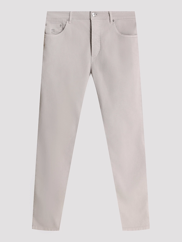 джинсы Brunello Cucinelli M277PB3210 цвет серый