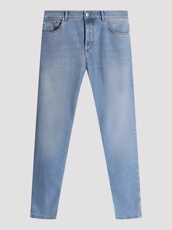 джинсы Brunello Cucinelli M283PB3210 цвет голубой