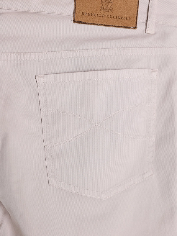 брюки Brunello Cucinelli M289LI1780 цвет светло-бежевый