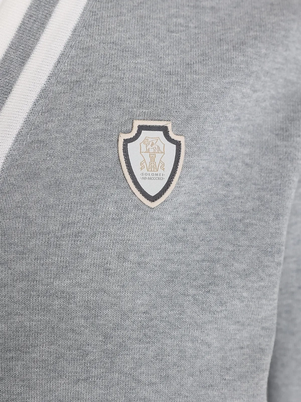 кардиган Brunello Cucinelli M29203606F цвет серый