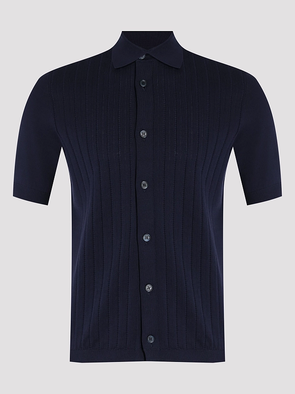 поло Brunello Cucinelli M29204006 цвет темно-синий