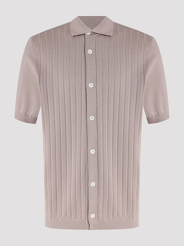 поло Brunello Cucinelli M29204006 цвет светло-коричневый