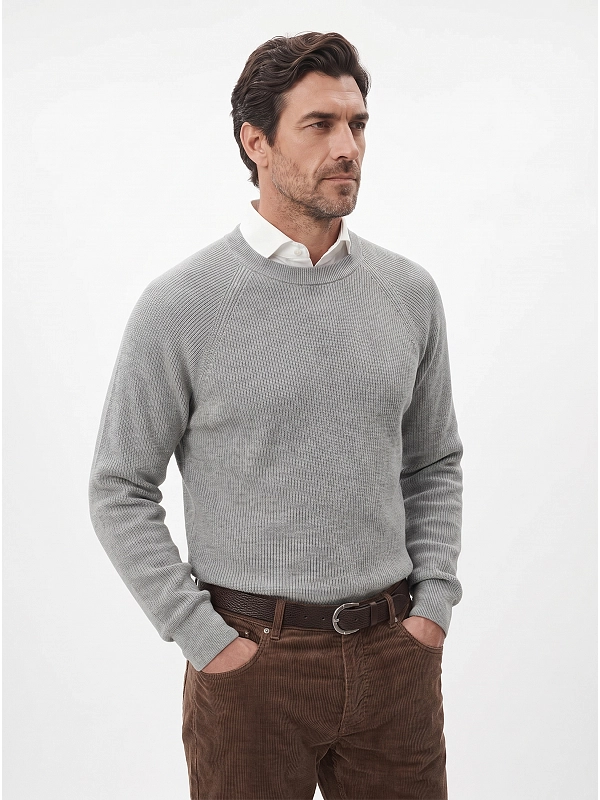джемпер Brunello Cucinelli M29400100 цвет серый