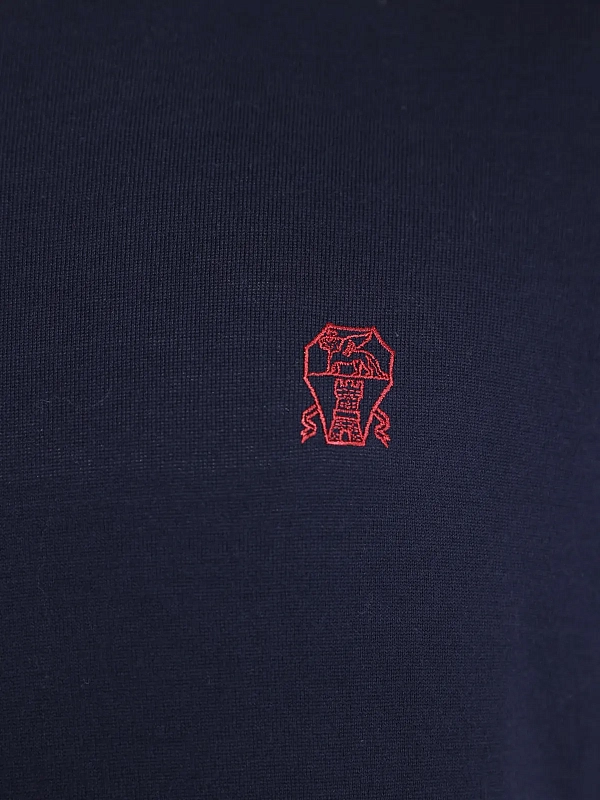 джемпер Brunello Cucinelli M29800104 цвет темно-синий