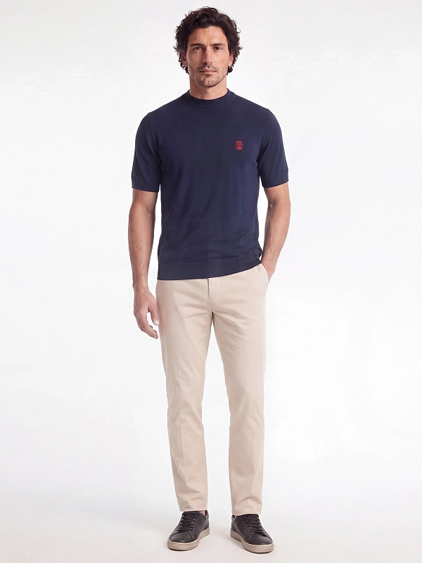 джемпер Brunello Cucinelli M29800104 цвет темно-синий