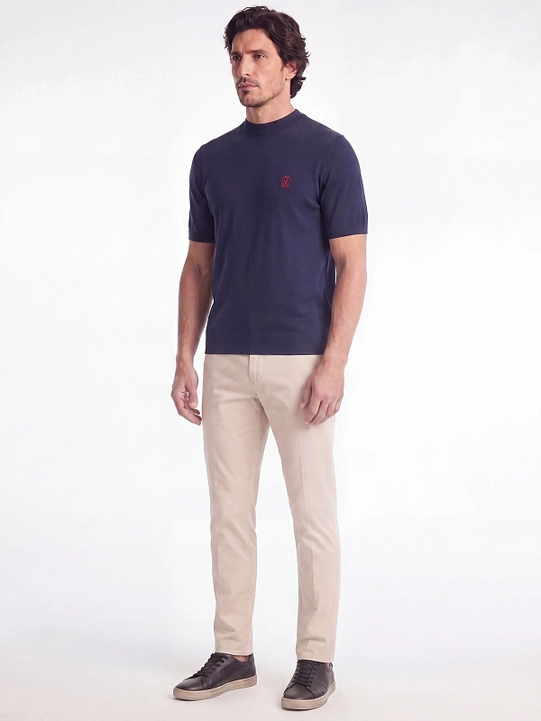 джемпер Brunello Cucinelli M29800104 цвет темно-синий