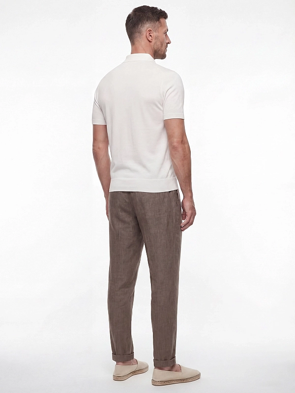 поло Brunello Cucinelli M29800195 цвет белый
