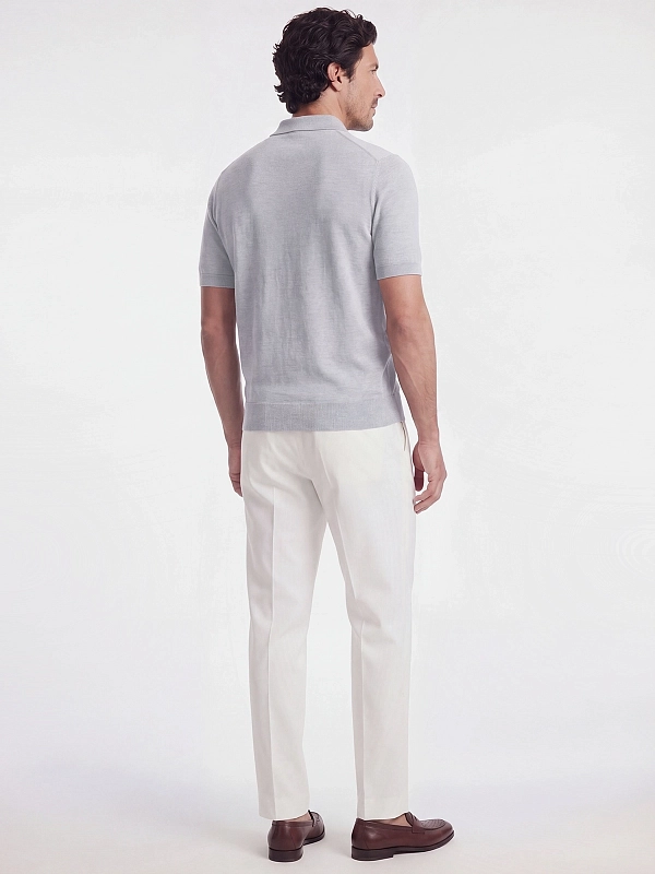 поло Brunello Cucinelli M29800195 цвет серый