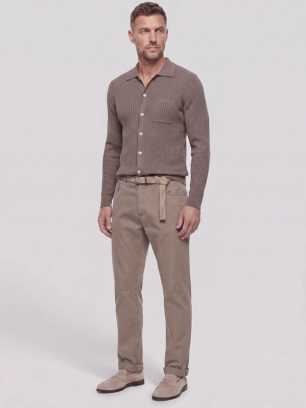 кардиган Brunello Cucinelli M29806206 цвет коричневый