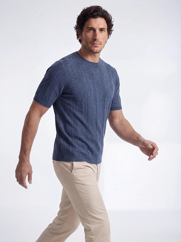 джемпер Brunello Cucinelli M2L707800 цвет синий