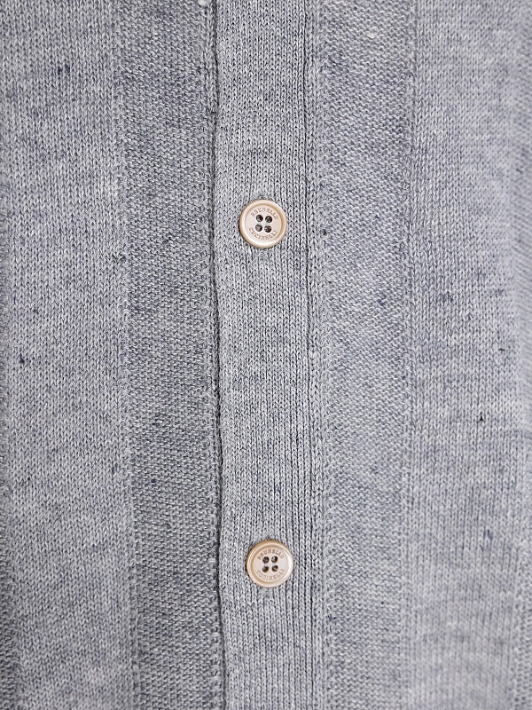 поло Brunello Cucinelli M2L707805 цвет светло-серый