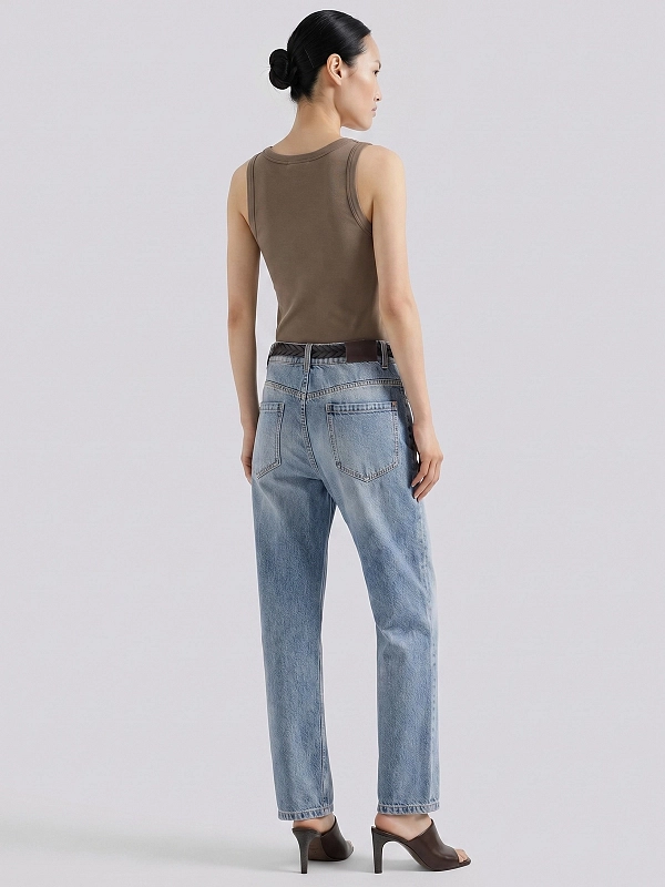 джинсы Brunello Cucinelli MA095P5758 цвет синий
