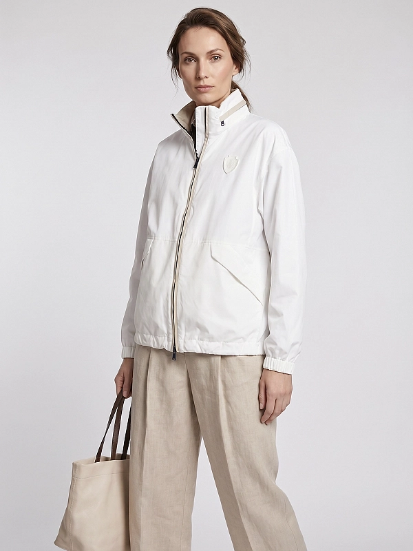 ветровка Brunello Cucinelli MB4227719 цвет белый