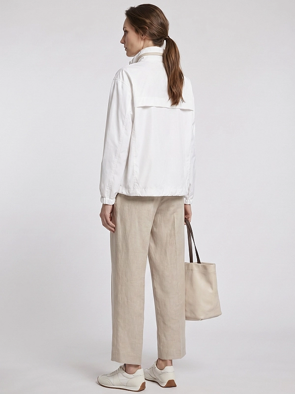ветровка Brunello Cucinelli MB4227719 цвет белый
