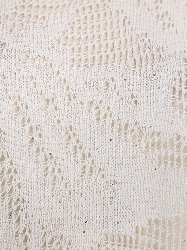 джемпер Brunello Cucinelli MDT771010 цвет белый