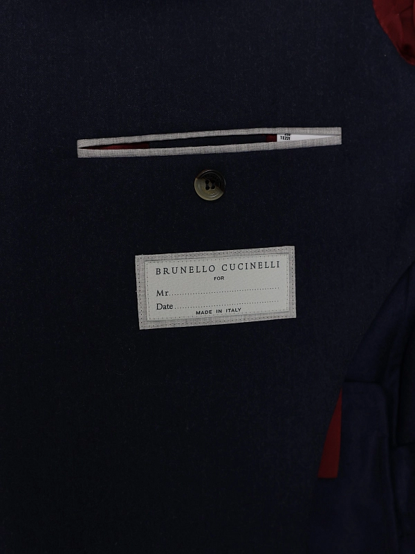 пиджак Brunello Cucinelli ME2267BTD цвет синий