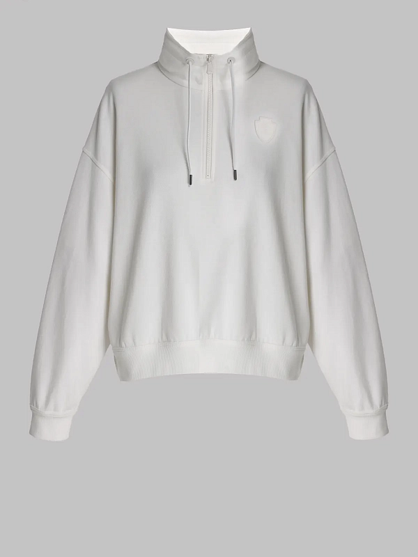 толстовка Brunello Cucinelli MG927VT404 цвет белый