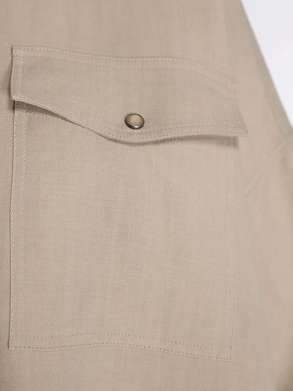 рубашка Brunello Cucinelli MH126NE416 цвет светло-бежевый