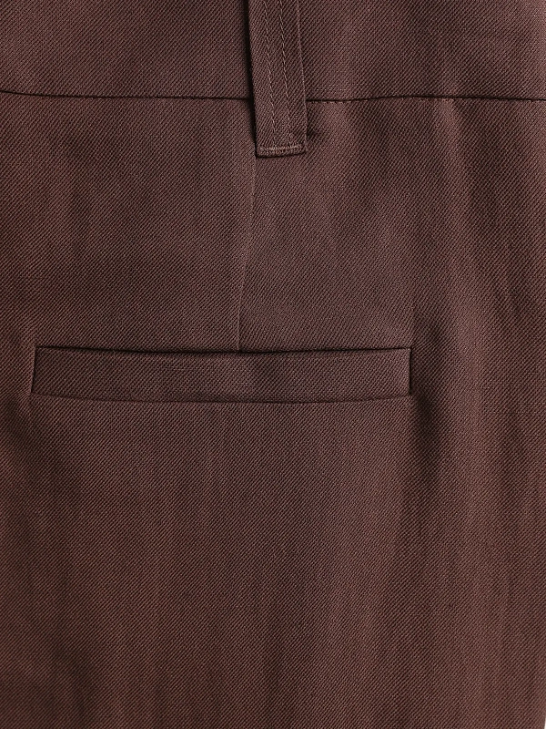 брюки Brunello Cucinelli MH126P8512 цвет коричневый