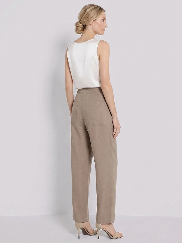 брюки Brunello Cucinelli MH126P9217 цвет бежевый