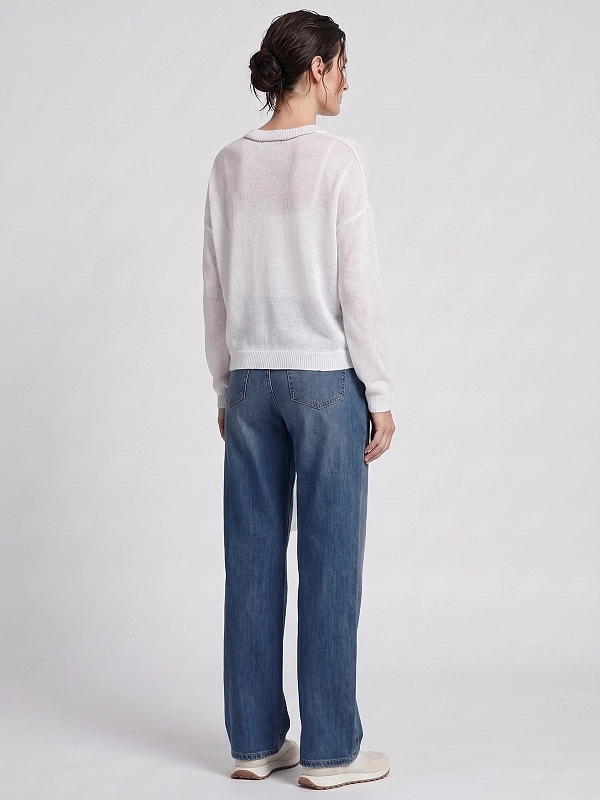 джинсы Brunello Cucinelli MH192P5565 цвет темно-синий