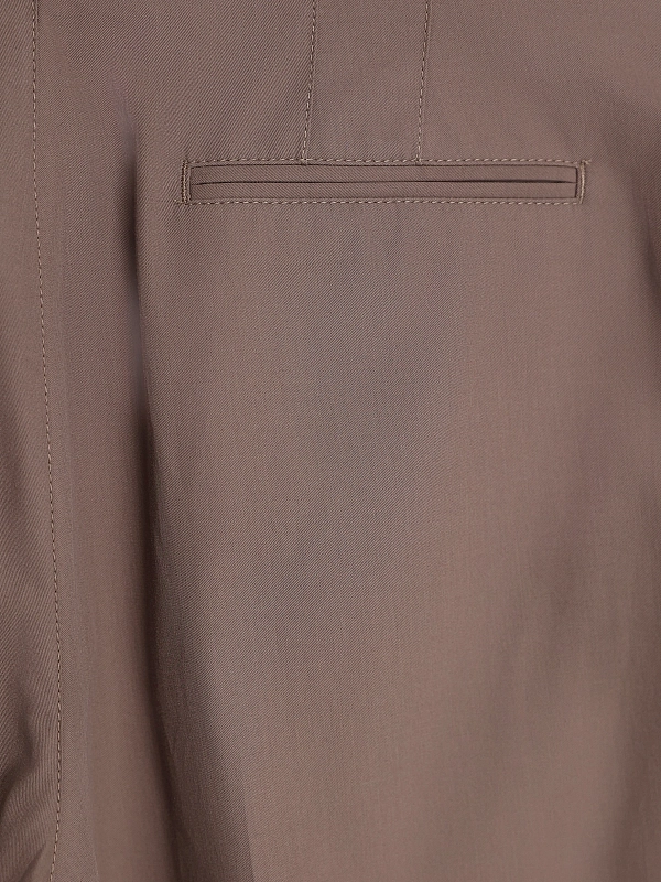 брюки Brunello Cucinelli MH252F1130 цвет коричневый