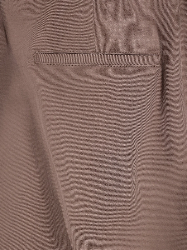 брюки на кулисе Brunello Cucinelli MH255E1710 цвет коричневый
