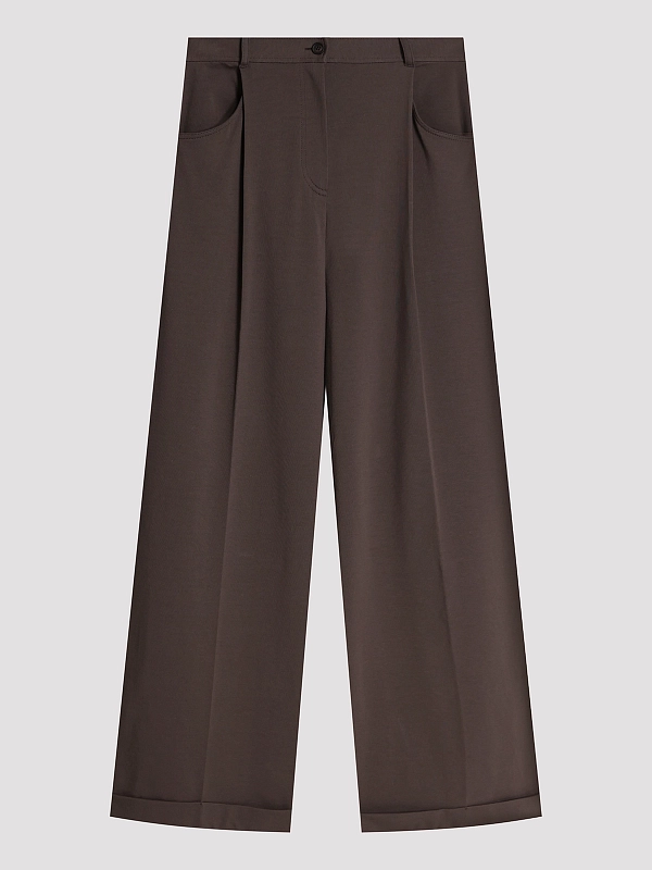 брюки спортивные Brunello Cucinelli MH827HZ589 цвет коричневый