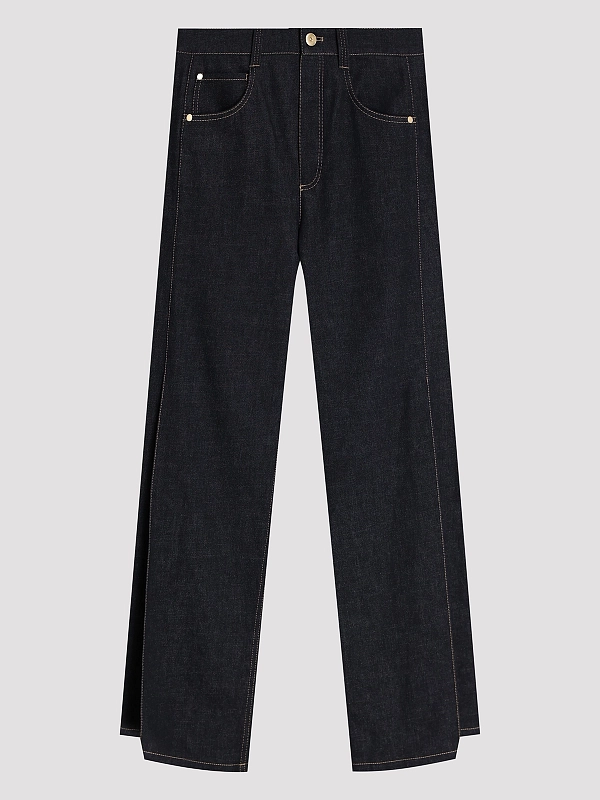 джинсы Brunello Cucinelli ML134P5981 цвет темно-синий