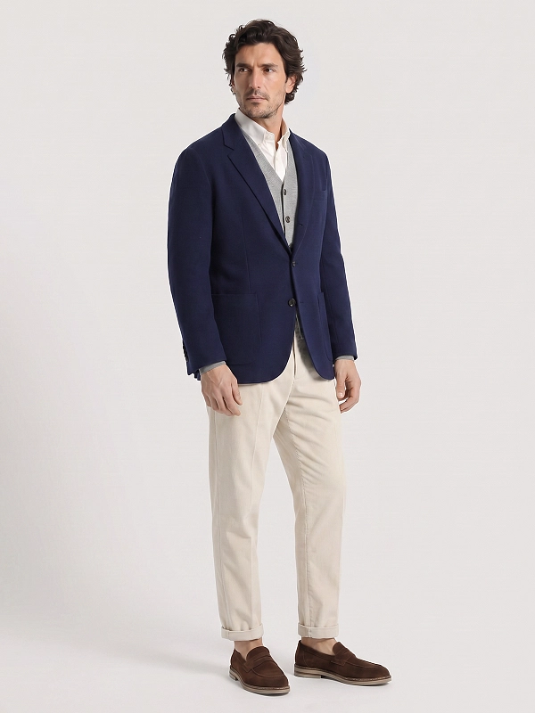пиджак Brunello Cucinelli ML8968J01 цвет синий
