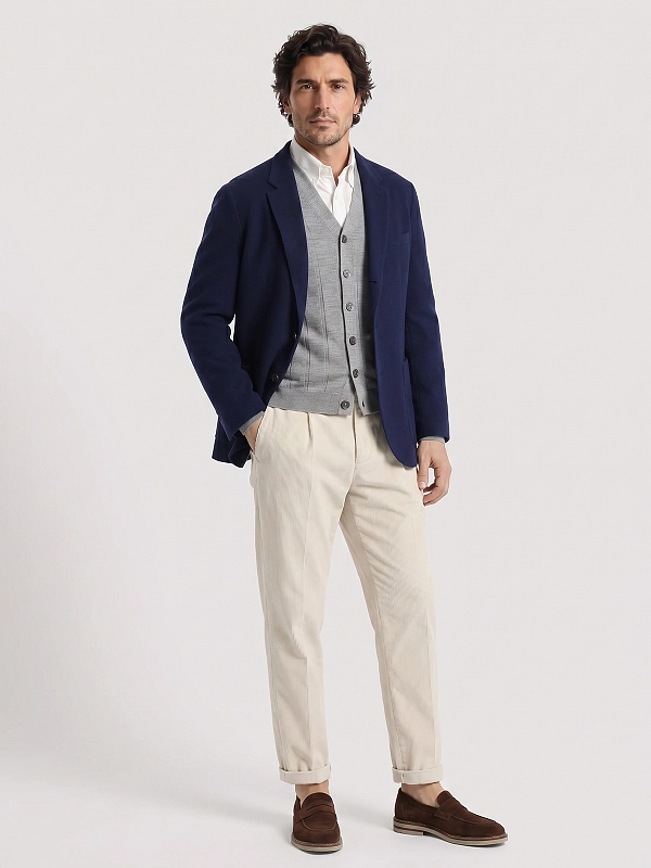 пиджак Brunello Cucinelli ML8968J01 цвет синий