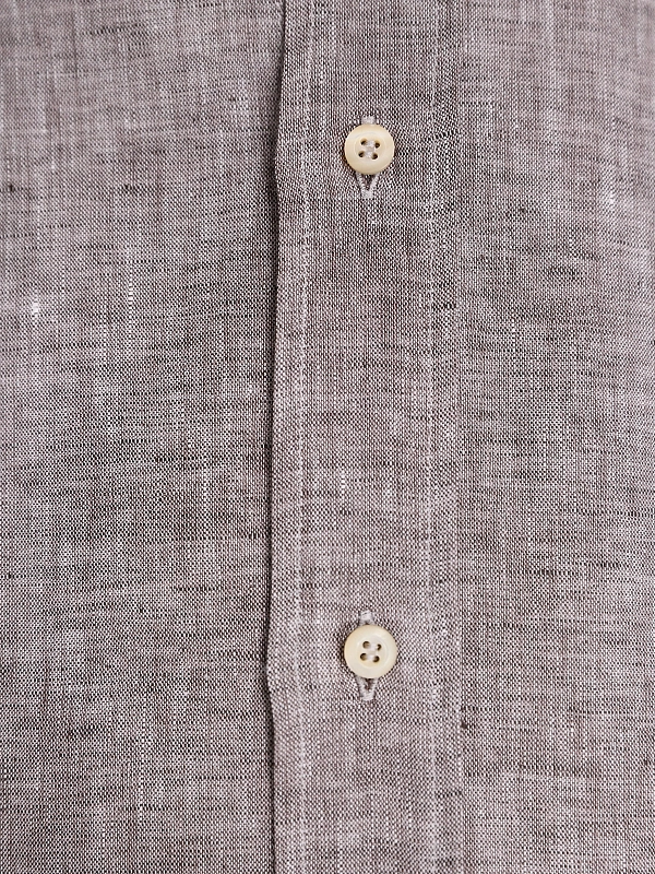 рубашка Brunello Cucinelli MM6840627Y цвет коричневый